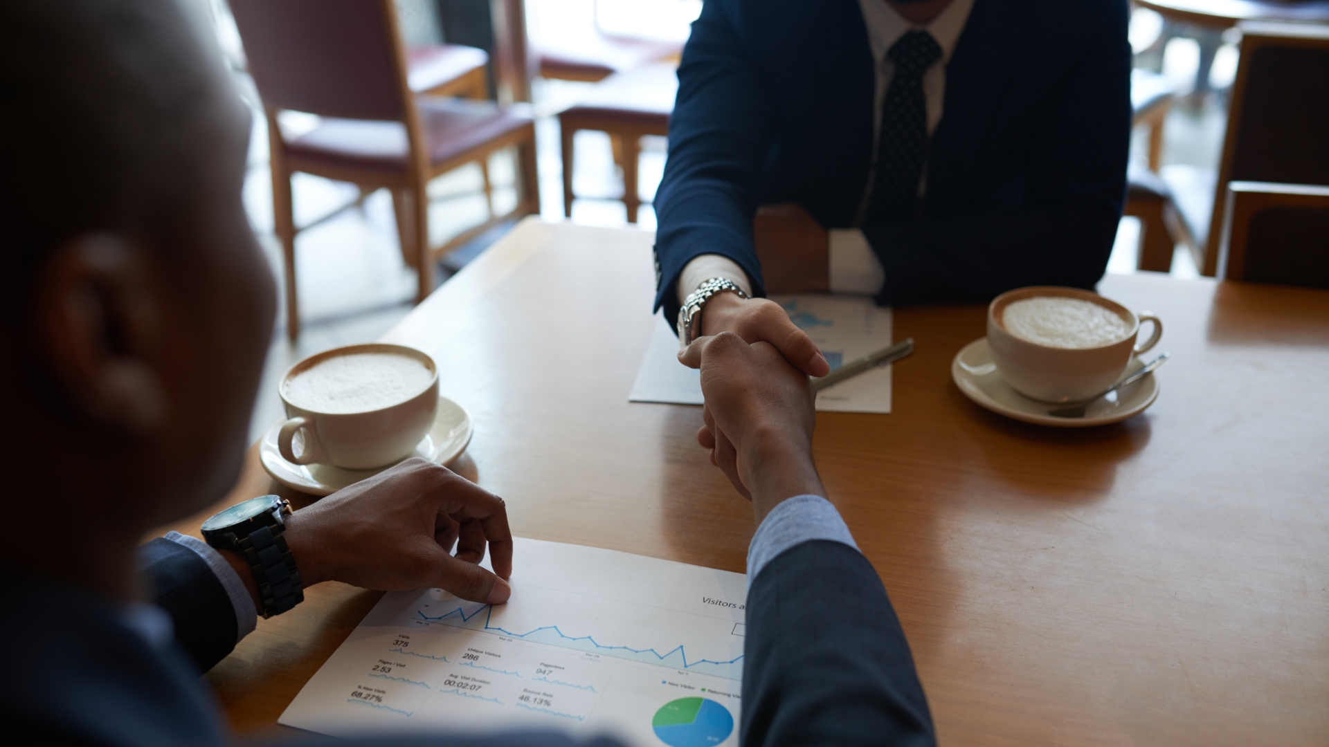 Young entrepreneurs collaborating